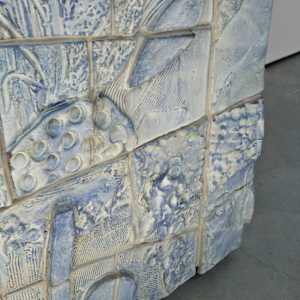 Ceramic Cladded Credenza by BEN MEDANSKY 