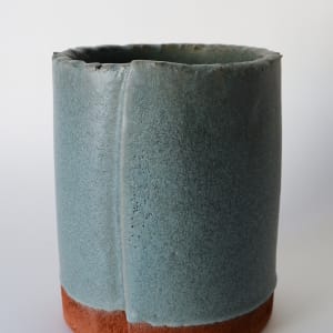 Blue Overlap Vessel by BEN MEDANSKY 