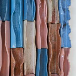 Blue + Pink Waves by BEN MEDANSKY, Image 3.