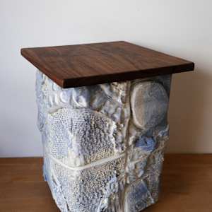 Manner Cladded Stool I by BEN MEDANSKY 