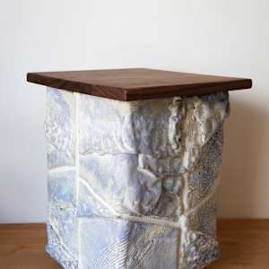 Manner Cladded Stool I by BEN MEDANSKY