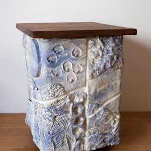 Manner Cladded Stool I by BEN MEDANSKY 