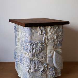 Manner Cladded Stool II by BEN MEDANSKY