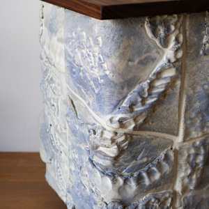 Manner Cladded Stool II by BEN MEDANSKY 