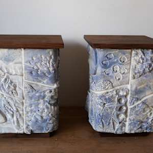 Manner Cladded Stool II by BEN MEDANSKY 