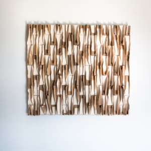 White Wave Wall Work by BEN MEDANSKY 