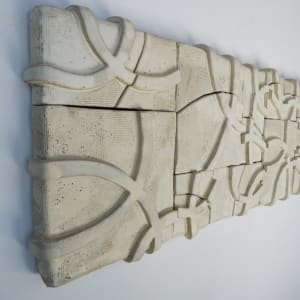 Interlacing Circles, Cut Up, Abstracted And Put Back Together by BEN MEDANSKY 