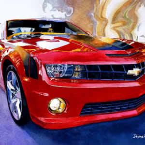 5th Place – Overall - Diane Morgan - “Hot as a Heartbeat” – www.dianemorganpaints.com by Diane Morgan