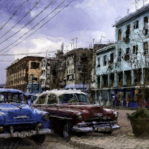 7th  Place – Catherine King - “Parked in Havana” –  www.ckingfineart.com by Catherine King