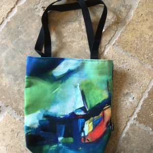Adrift Book Bag by Janetta Smith