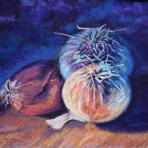 Onions by Susan  Frances Johnson