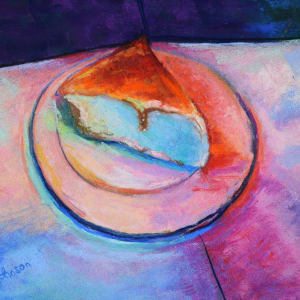 Cake On A Plate by Susan  Frances Johnson