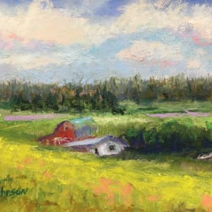 The Red Barn by Susan  Frances Johnson