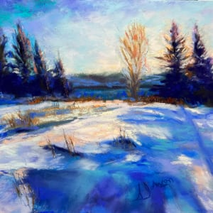 Winters Glow by Susan  Frances Johnson
