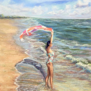 Self Care at the Beach by Susan  Frances Johnson
