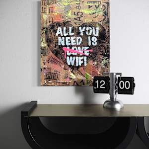 All You Need Is Love And WiFi by Tina Psoinos, Image 2.