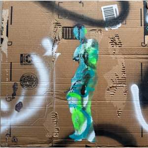 Graffiti Venus_Green by Tina Psoinos, Image 1.