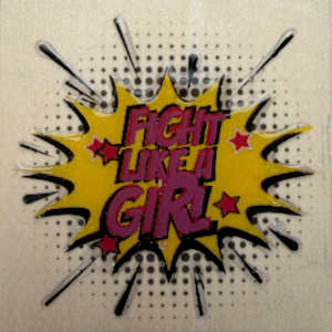Fight Like  A Girl YP26_4x4 by Tina Psoinos, Image 14.