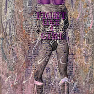 Fight Like a Girl WW M_30x20 by Tina Psoinos, Image 6.