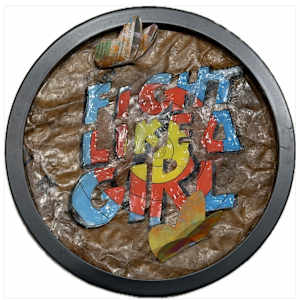 Fight Like A Girl_on Target by Tina Psoinos