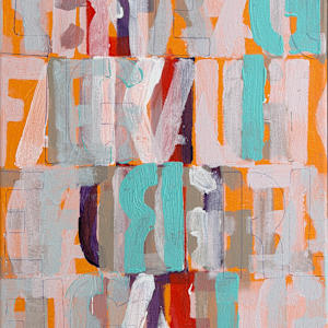 In Plain View -Fight Like A Girl O_16x12 by Tina Psoinos