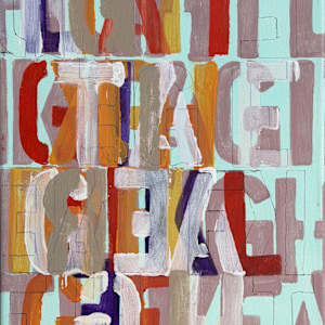 In Plain View -Fight Like A Girl B_16x12 by Tina Psoinos