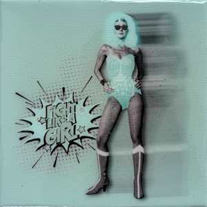 Wonder Woman  LM_25, 8x8 by Tina Psoinos, Image 20.