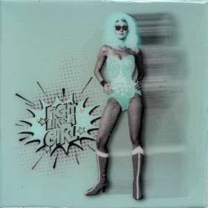 Wonder Woman  8x8_Sunglasses O by Tina Psoinos, Image 3.