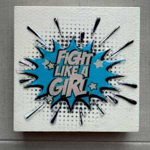 Fight Like  A Girl 4x4_ 25BPM_4x4 by Tina Psoinos, Image 12.
