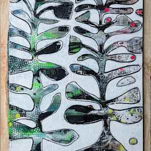 Kelp Neon Green Pink by Tina Psoinos, Image 2.