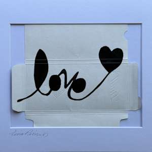 Love Letters_matted by Tina Psoinos, Image 3.