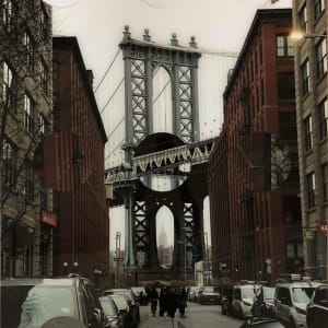 Manhattan Bridge by Tina Psoinos
