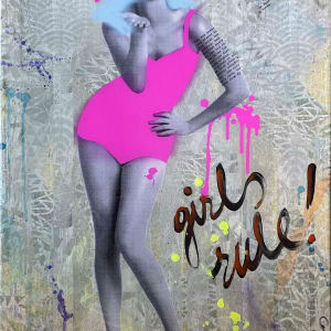Girls Rule_Unique Limited Edition 1/5 by Tina Psoinos  Image: 3/5