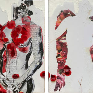 Myconos Red + Angel Roses by Tina Psoinos