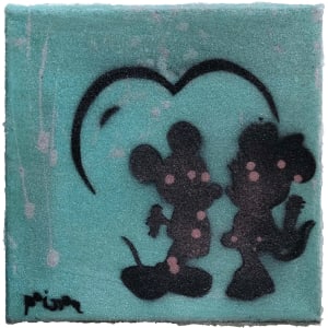 Mickey meets Minnie_ beads minis by Tina Psoinos  Image: Mickey meets Minnie (beads) #8