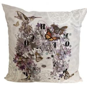 Pillows by Tina Psoinos  Image: Pillow Female_22x22 Large SOLD