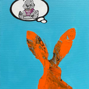 Rabbit Dreams by Tina Psoinos  Image: Banksy Thug For Life
