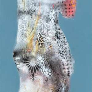 Graffiti Venus Blue by Tina Psoinos, Image 1.