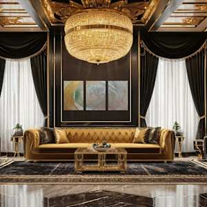 Golden Hour triptych by Tina Psoinos 
