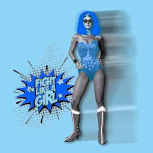 Wonder Woman _FBFB_8x8_Ray-Bans by Tina Psoinos, Image 7.