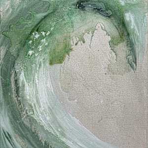 Make Waves - Frothy White by Tina Psoinos 