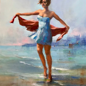 "SURF DANCING" by Sharon Abbott-Furze