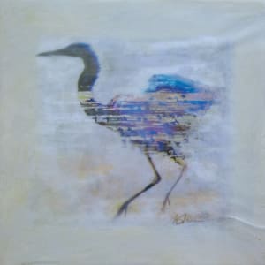Heron River by Alise Sheehan Art