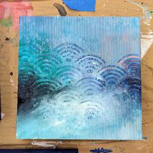 Ocean Storm 11 by Heather Robinson 