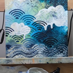 Ocean Storm 10 by Heather Robinson 