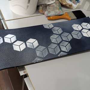 Galactic (skateboard) by Heather Robinson 