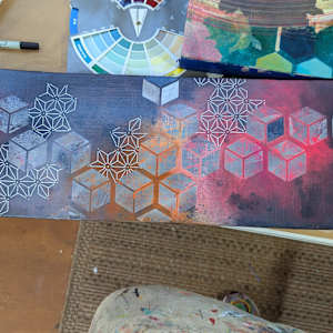 Galactic (skateboard) by Heather Robinson 