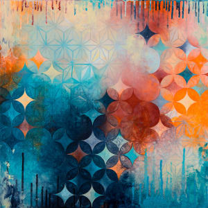 Asanoha Dawn by Heather Robinson