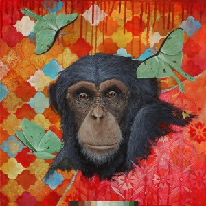 Under the Canopy (Chimpanzee) by Josh Coffy and Heather Robinson