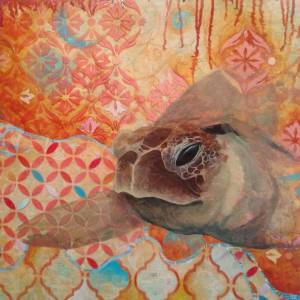 Quiet Migration (Hawksbill Sea Turtle) by Josh Coffy and Heather Robinson 